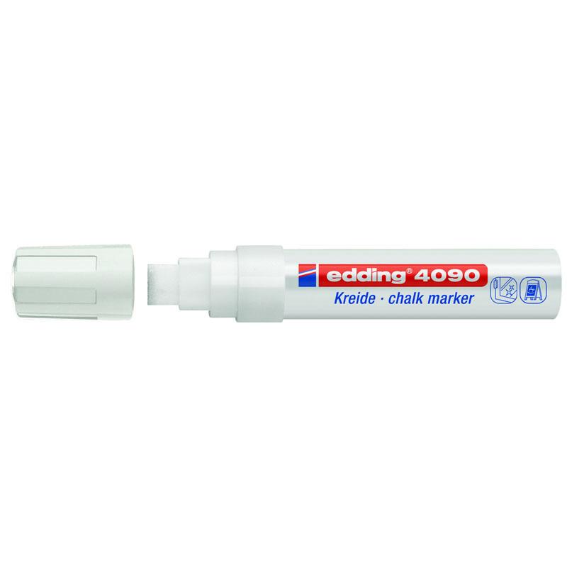 Маркер edding Window e-4090/11, 4-15 мм клиноподібний білий